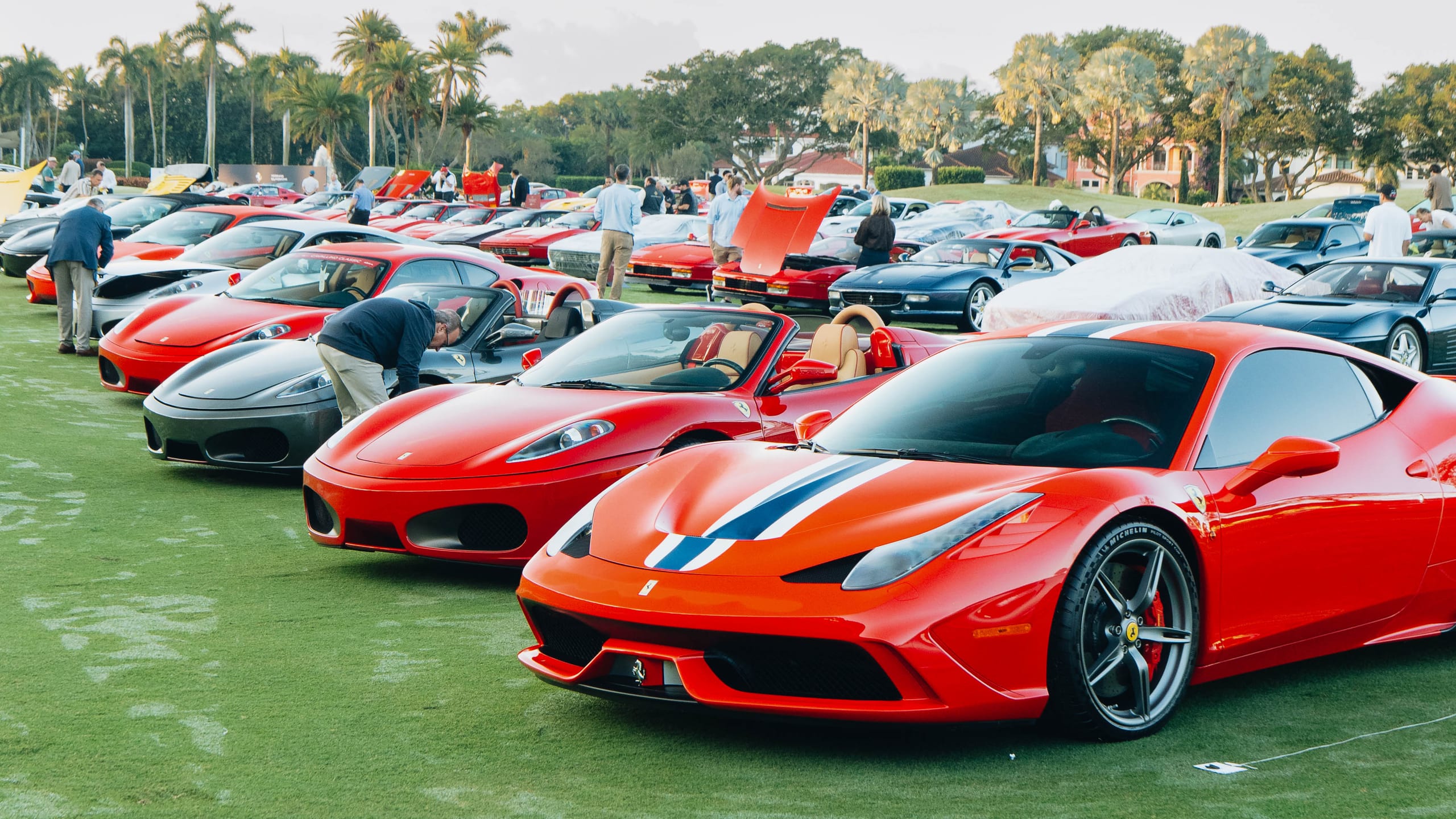 Historically significant Ferraris on display at Cavallino Classic concours